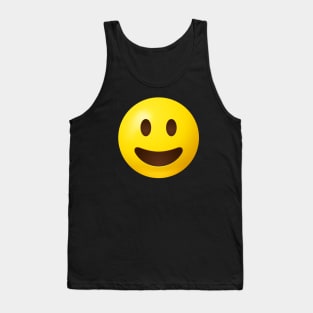 Smiling emoji Tank Top